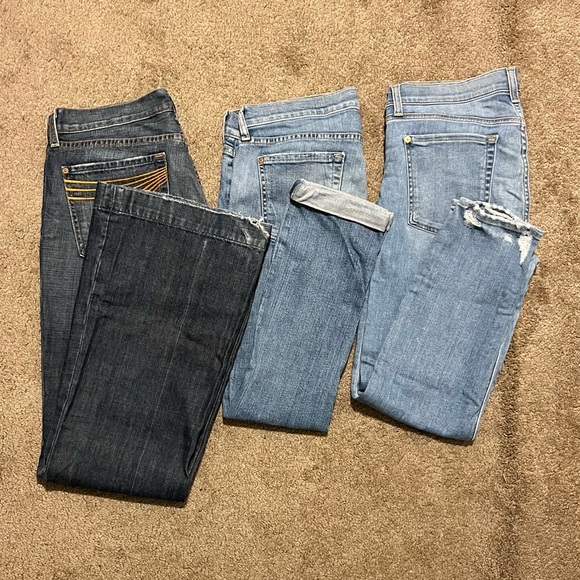 7 For All Mankind Denim - 7FAM Jeans BUNDLE